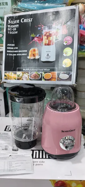 Silver Crest Blender 2jars - 1500W