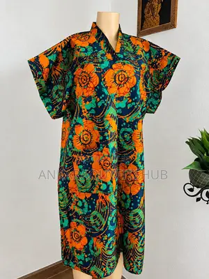 Ankara Short Dress