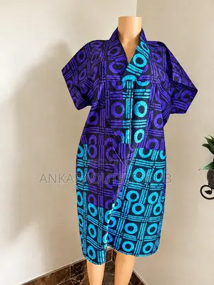 Ankara Short Dress