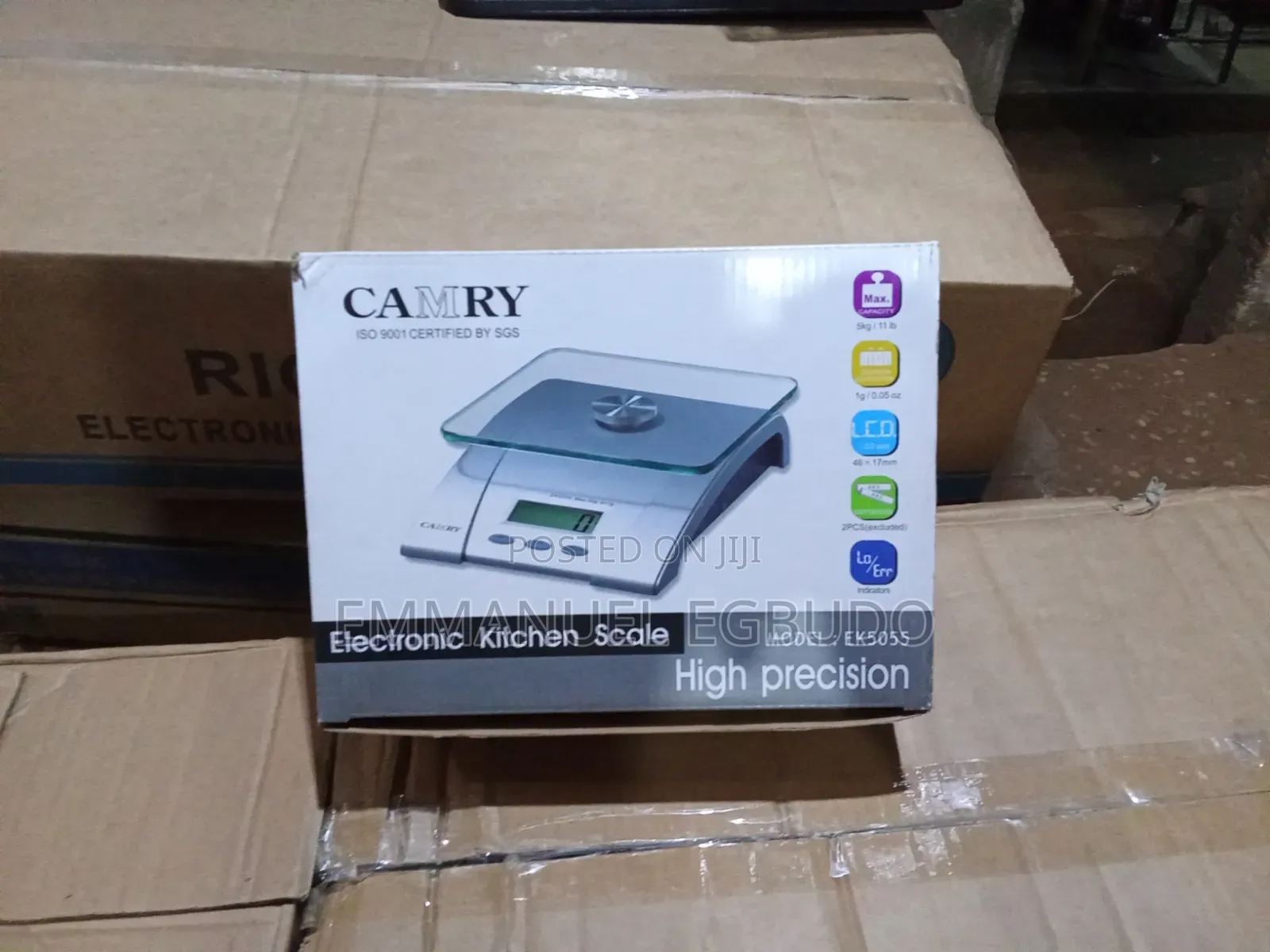 CAMRY High Precision Electronic Kitchen Scale – EK5055