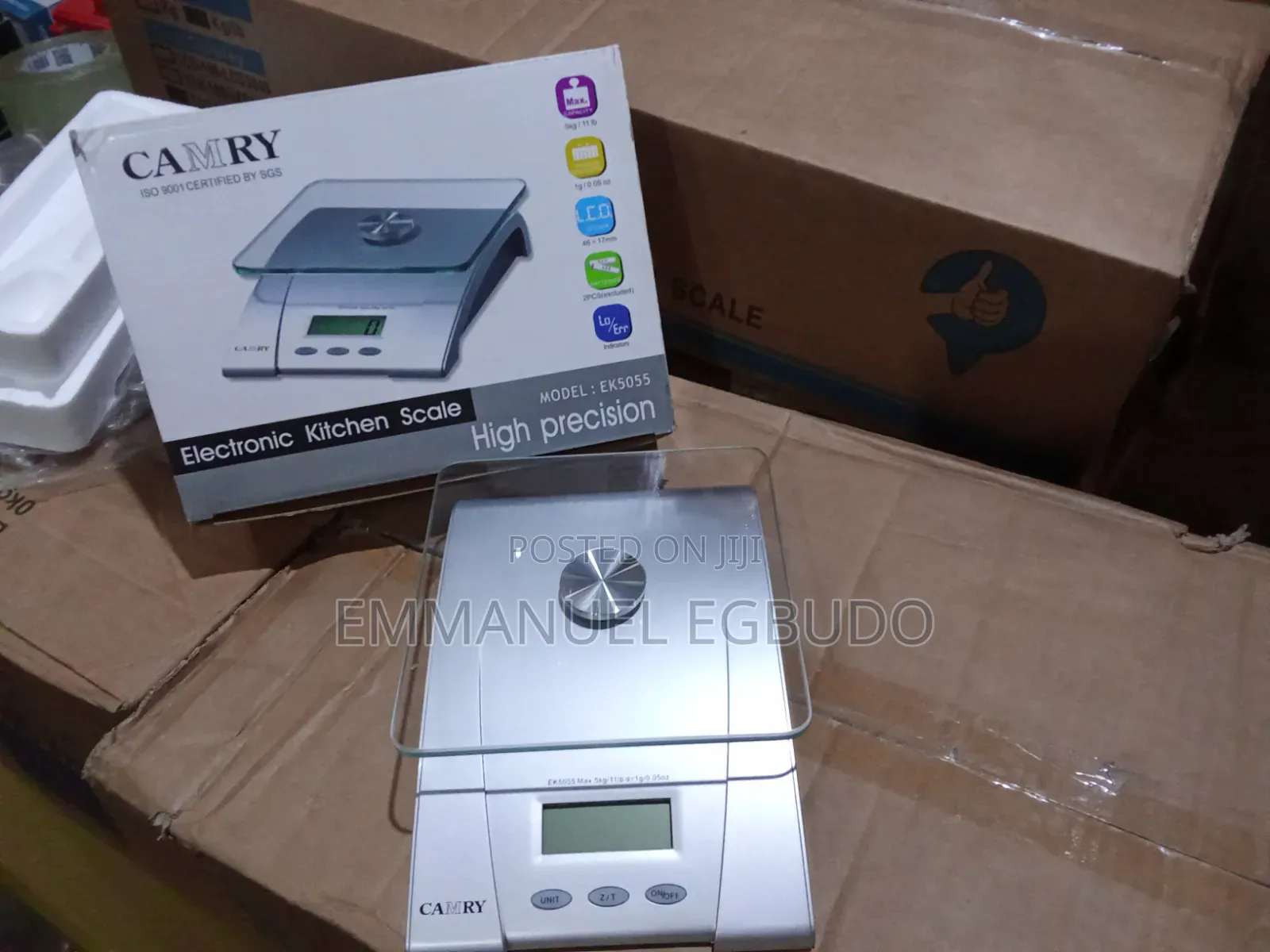 CAMRY High Precision Electronic Kitchen Scale – EK5055
