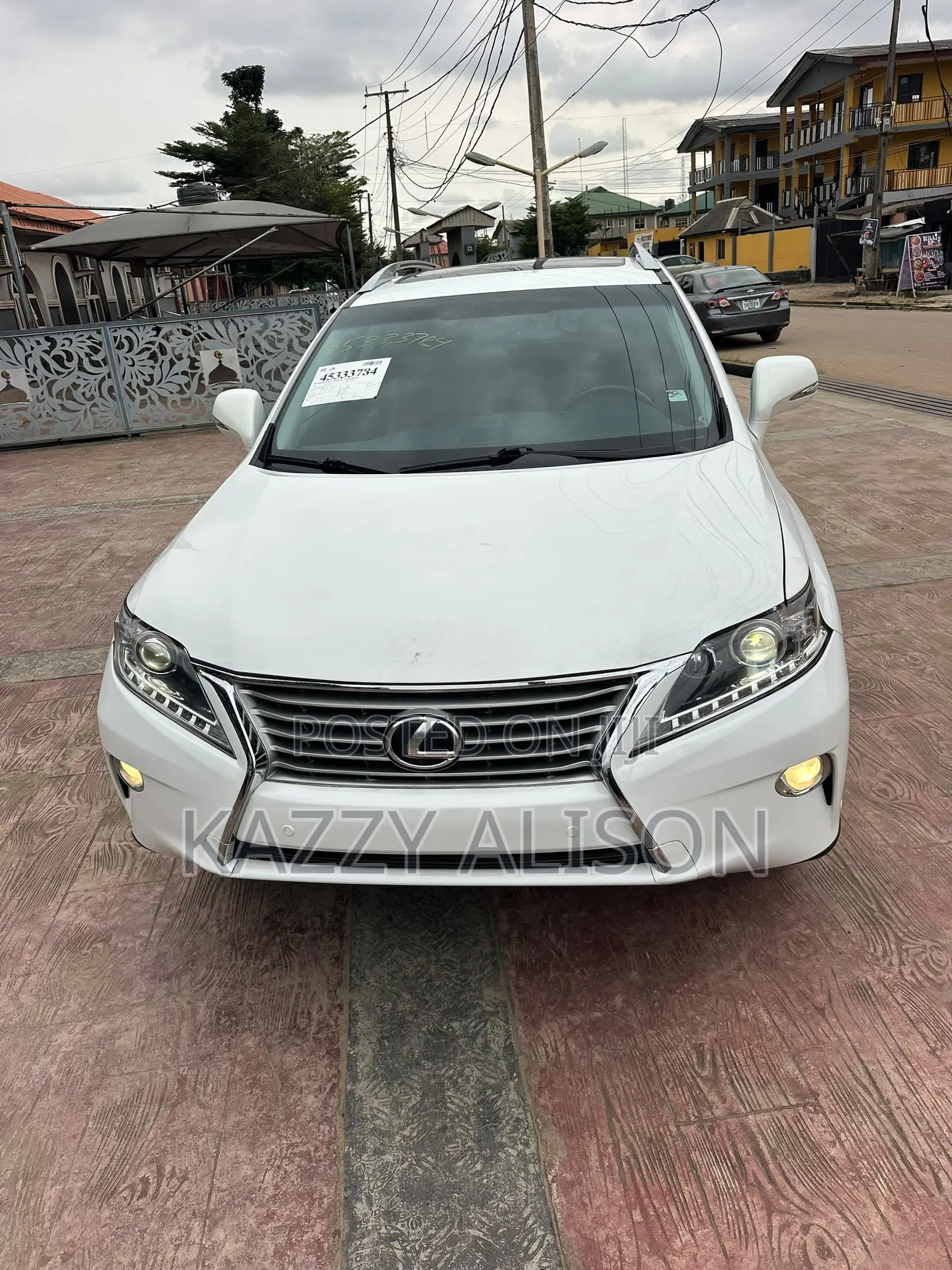 Lexus RX 350 AWD 2013 White