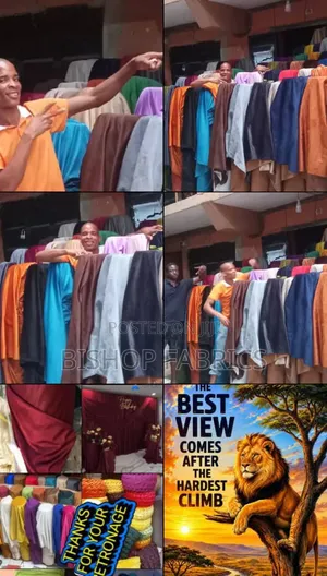 Fabrics Seller in Mushin