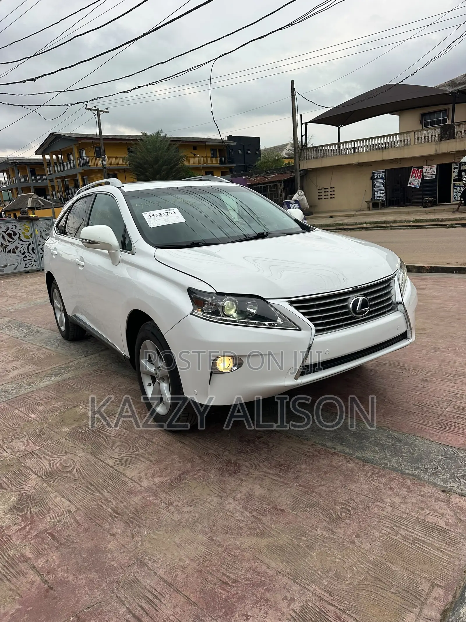 Lexus RX 350 AWD 2013 White