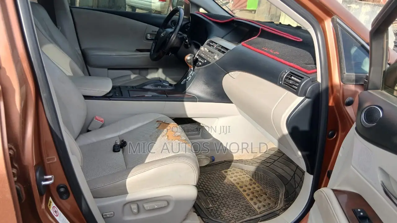 Lexus RX 2012 Orange