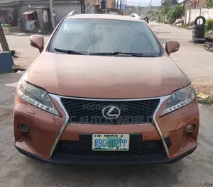 Lexus RX 2012 Orange
