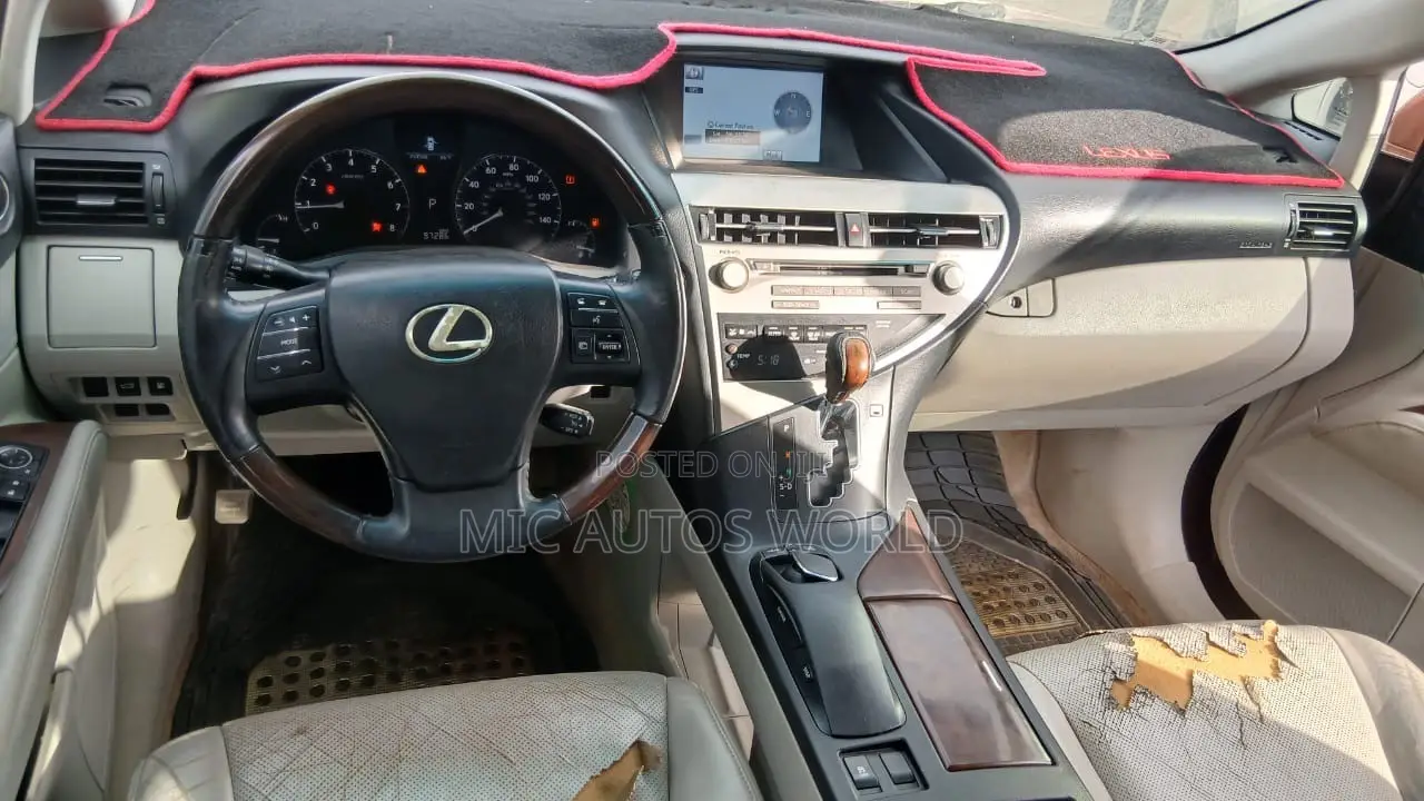 Lexus RX 2012 Orange
