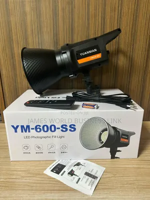 Led Video/Content Light Ym600 Ss Bi Color With Stand