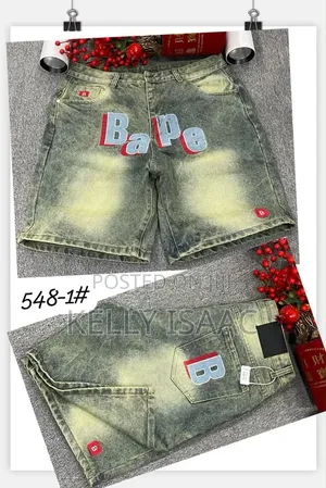 Quality Short Jeans Available as Seen