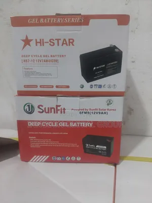 9ah 12v Sunfit Gel Battery