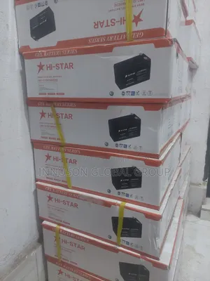 7Ah 12v Hi Star Dry Cell Battery