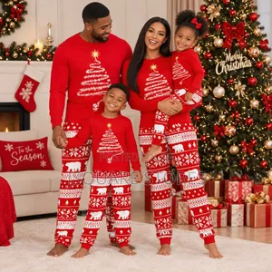 Family Christmas Pyjamas S, M, L, XL, 2XL and 3XL Children: 2 to 15yrs