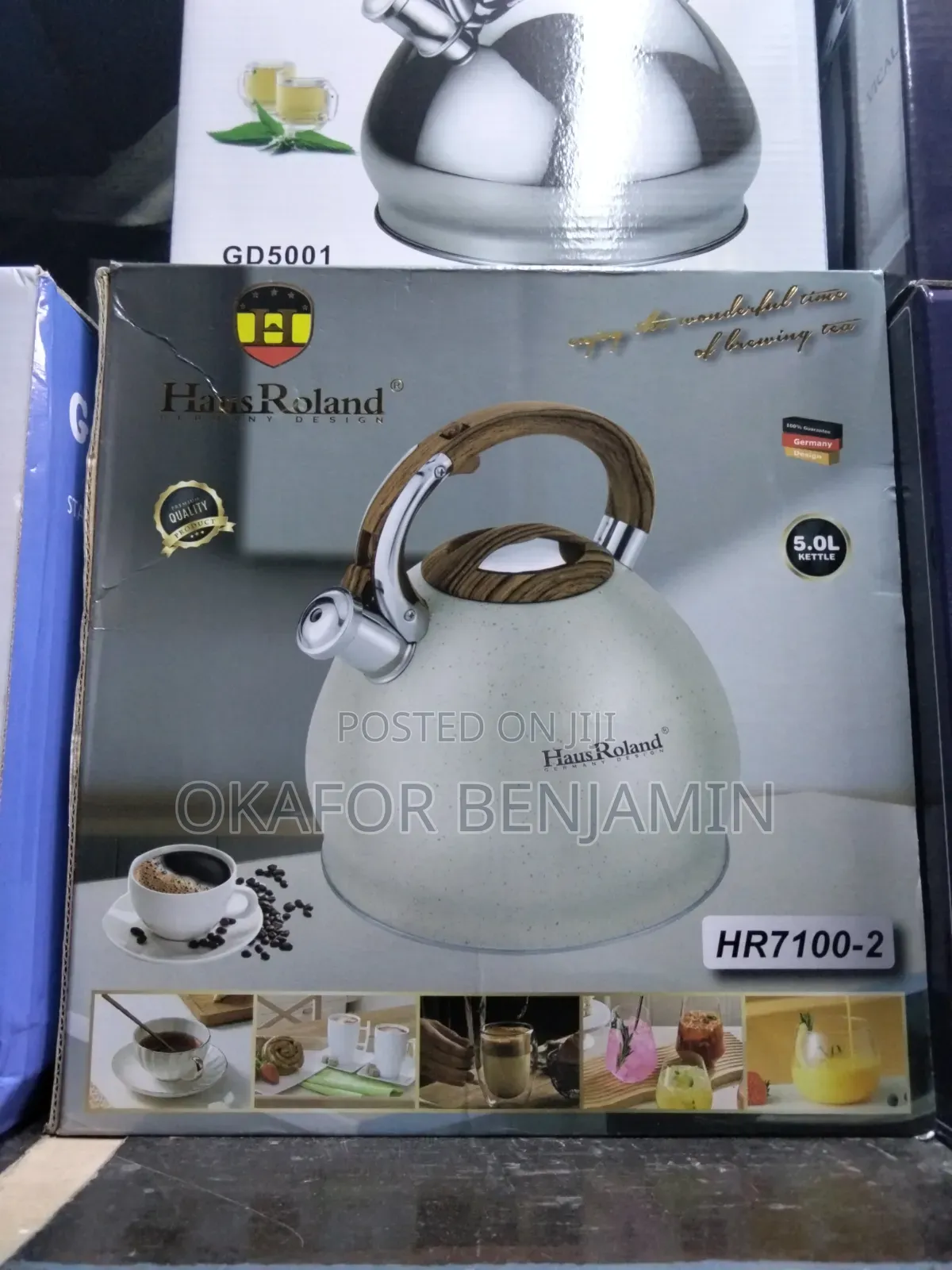 High Quality Marble 5 Liters Kettle