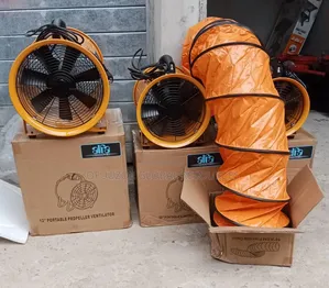 12" Portable Ventilator Fan and Hose