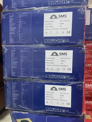 5kva 24v SMS Hybrid Inverter