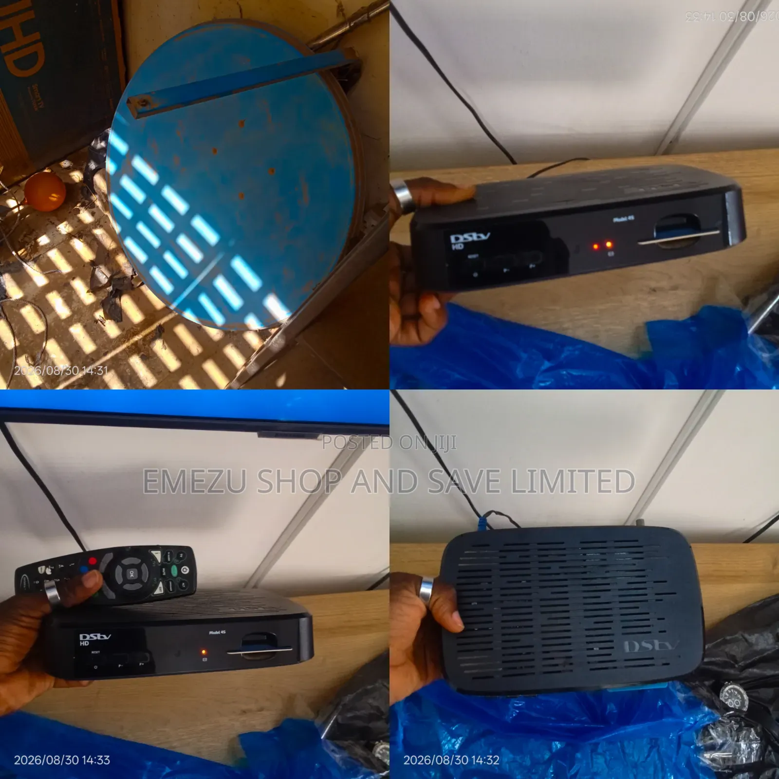 DStv HD Decoder + Dish + Remote
