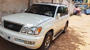 Lexus LX 470 Sport Utility 2004 White