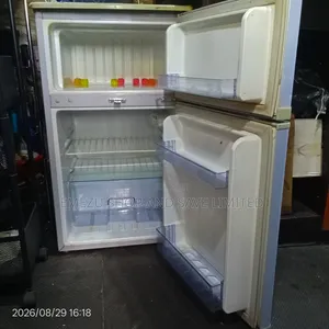 Sky Double Door Mini Refrigerator