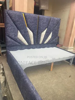 Luxury 6by6 Leather Look Bedframe