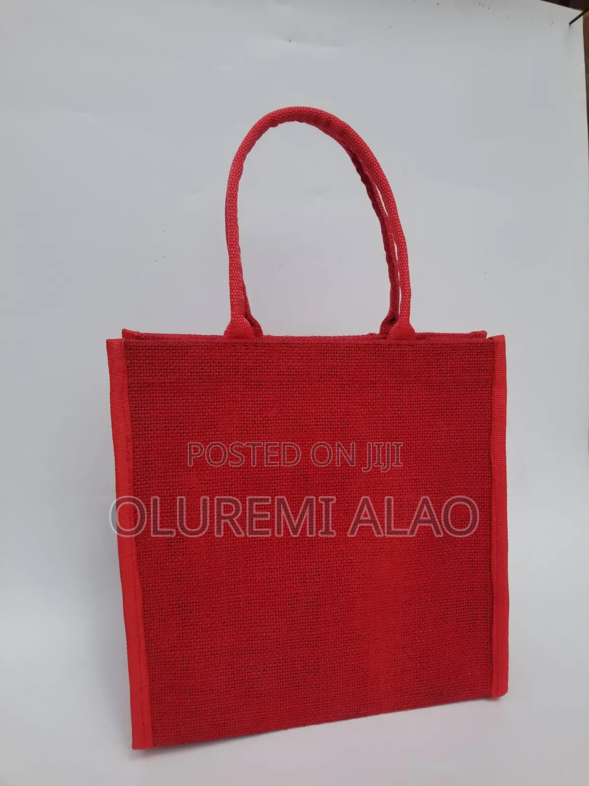 Customised Hand-Painted Jute Bag