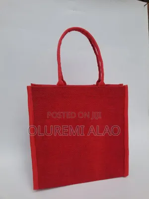Customised Hand-Painted Jute Bag