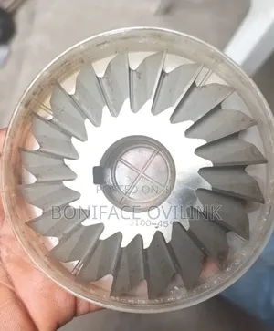 HSS (High-Speed Steel) Double Angle Milling Cutter 45° × 100