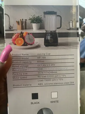 Rechargeable Blender