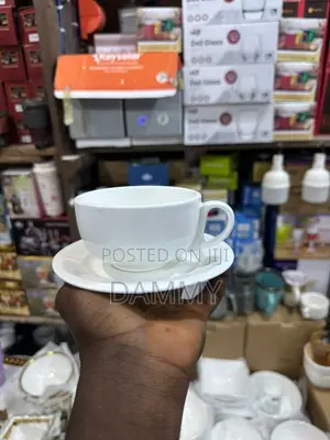 White Ceramic Tea Cup