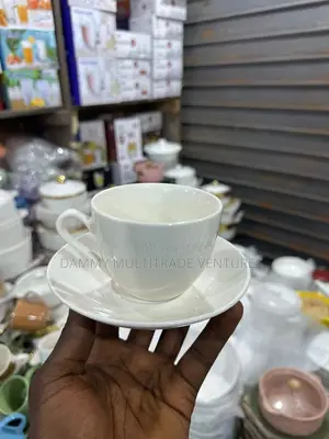 White Ceramic Tea Cup