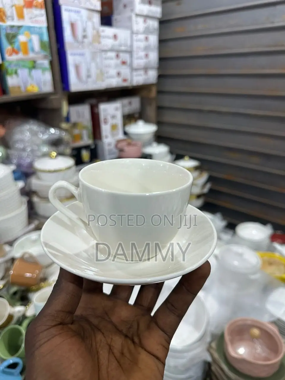 White Ceramic Tea Cup
