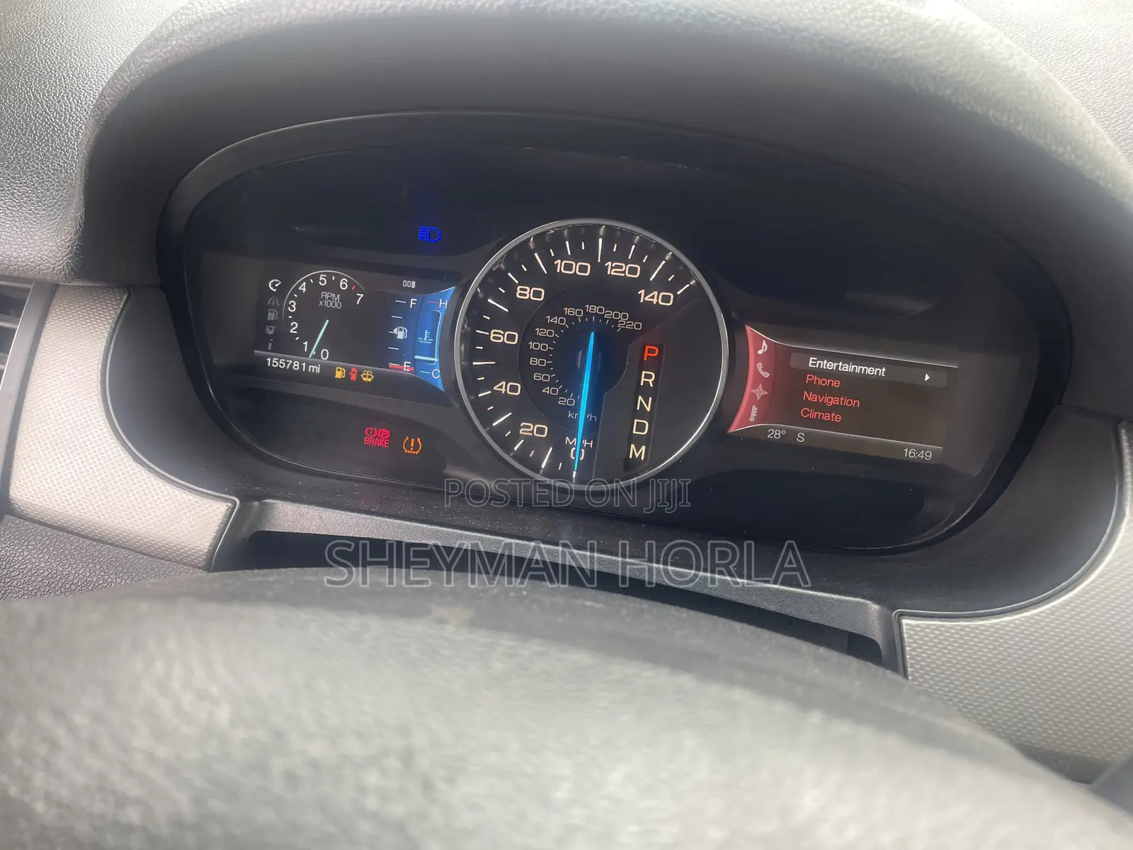Ford Edge 2013 Silver