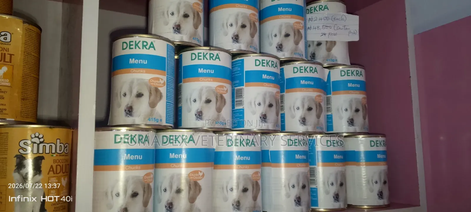 Cat and Dog Foods