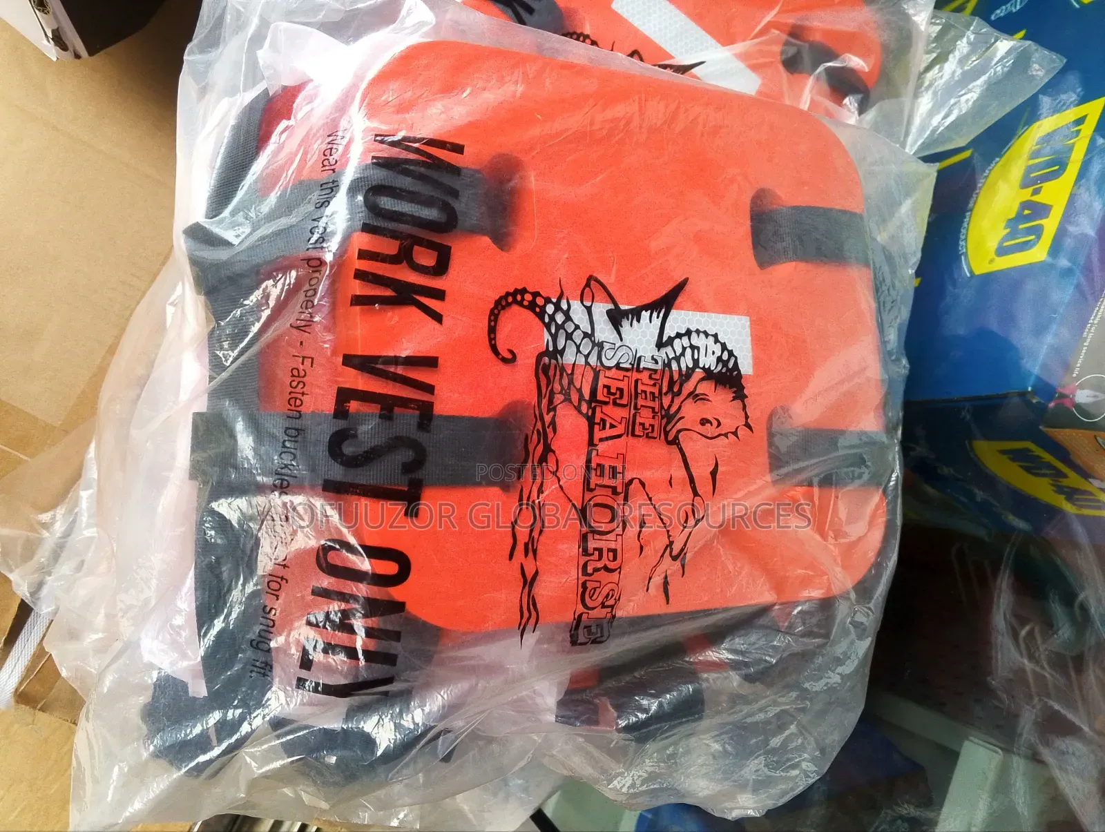 Work Vest Sea Horse