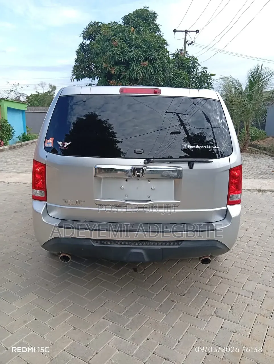 Honda Pilot 2012 Silver