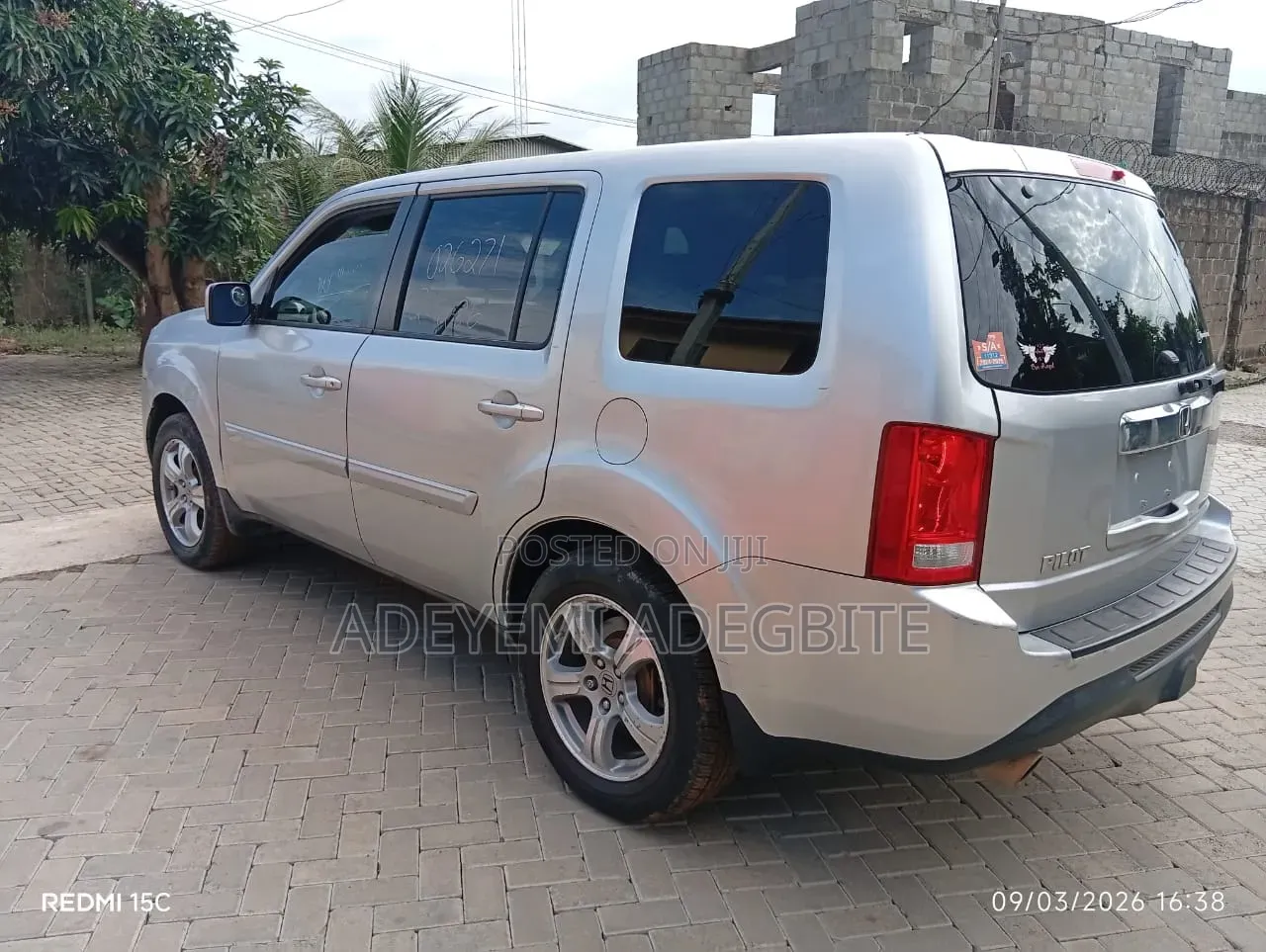 Honda Pilot 2012 Silver