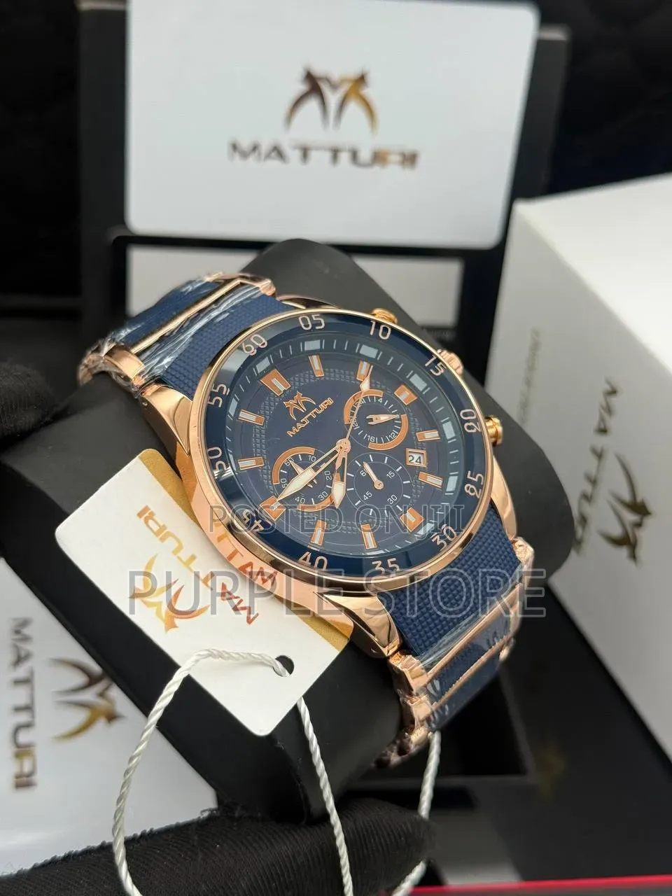 Matturi Solid Quality Men's Chronograph Watch