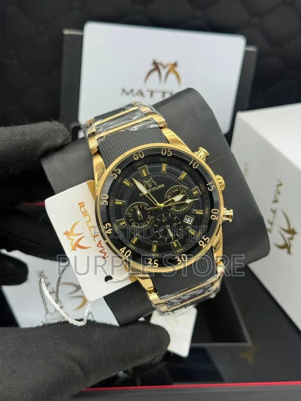 Matturi Solid Quality Men's Chronograph Watch