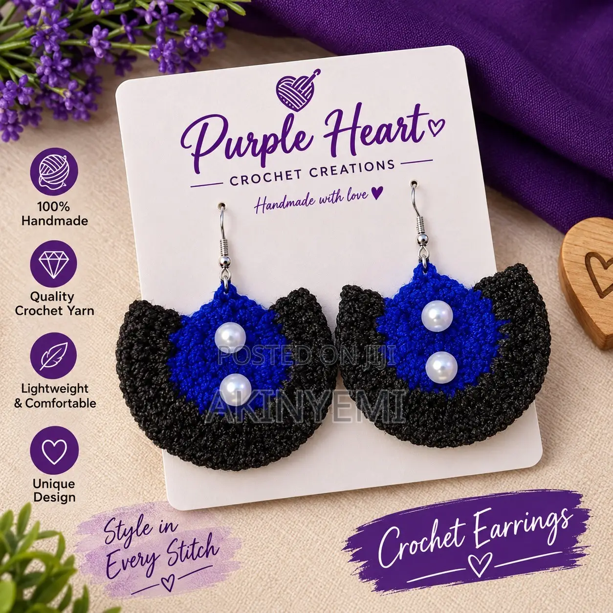 Crochet Earrings