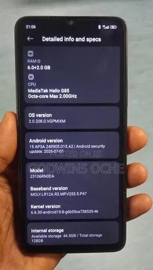 Xiaomi Redmi 13C 128 GB Black