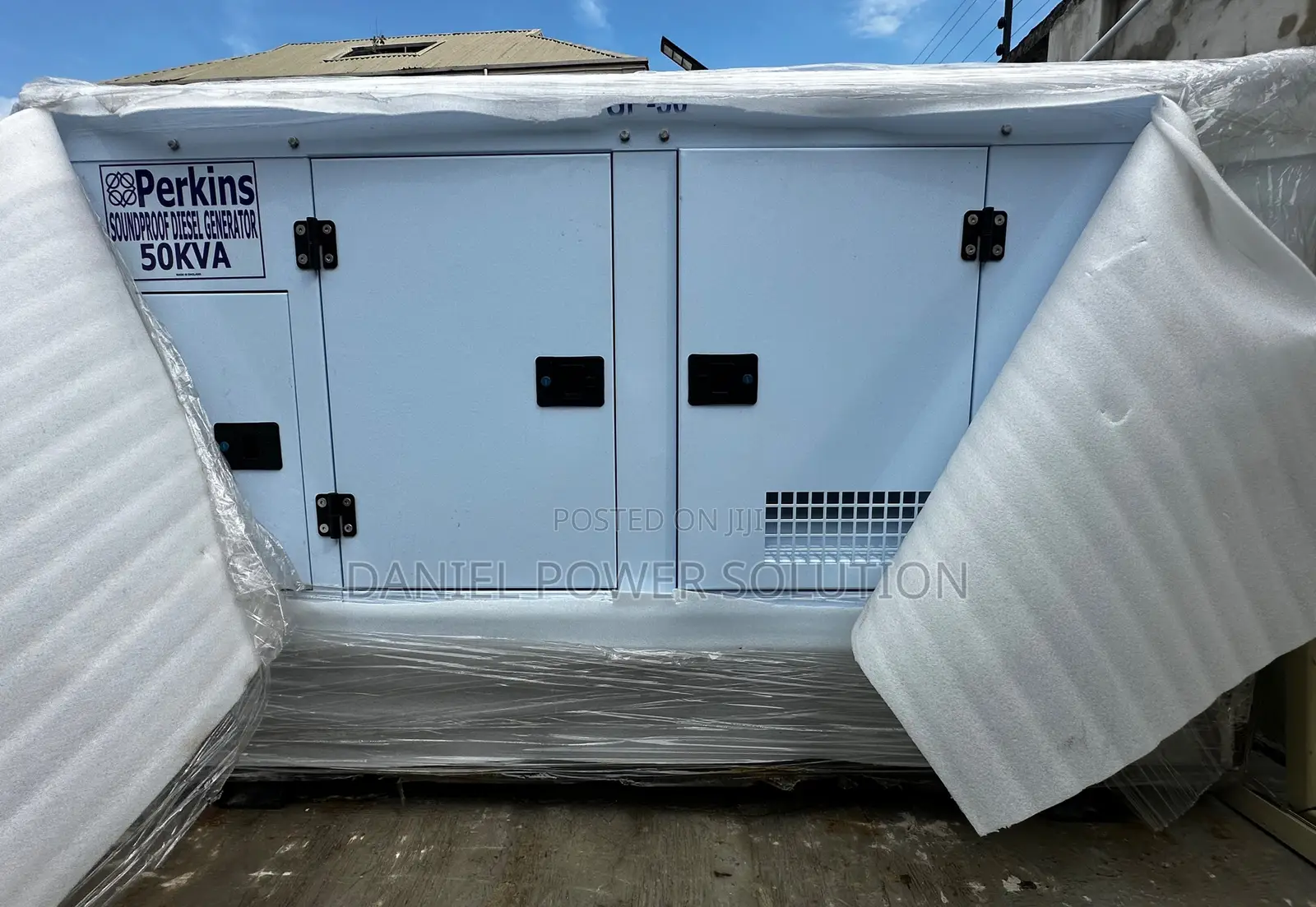 50kva Perkins Soundproof Generator Available
