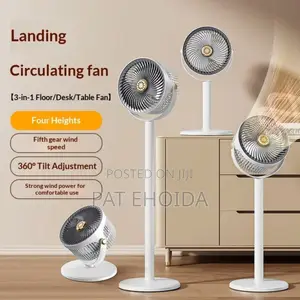 Portable Rechargeable 3-in-1 Fan