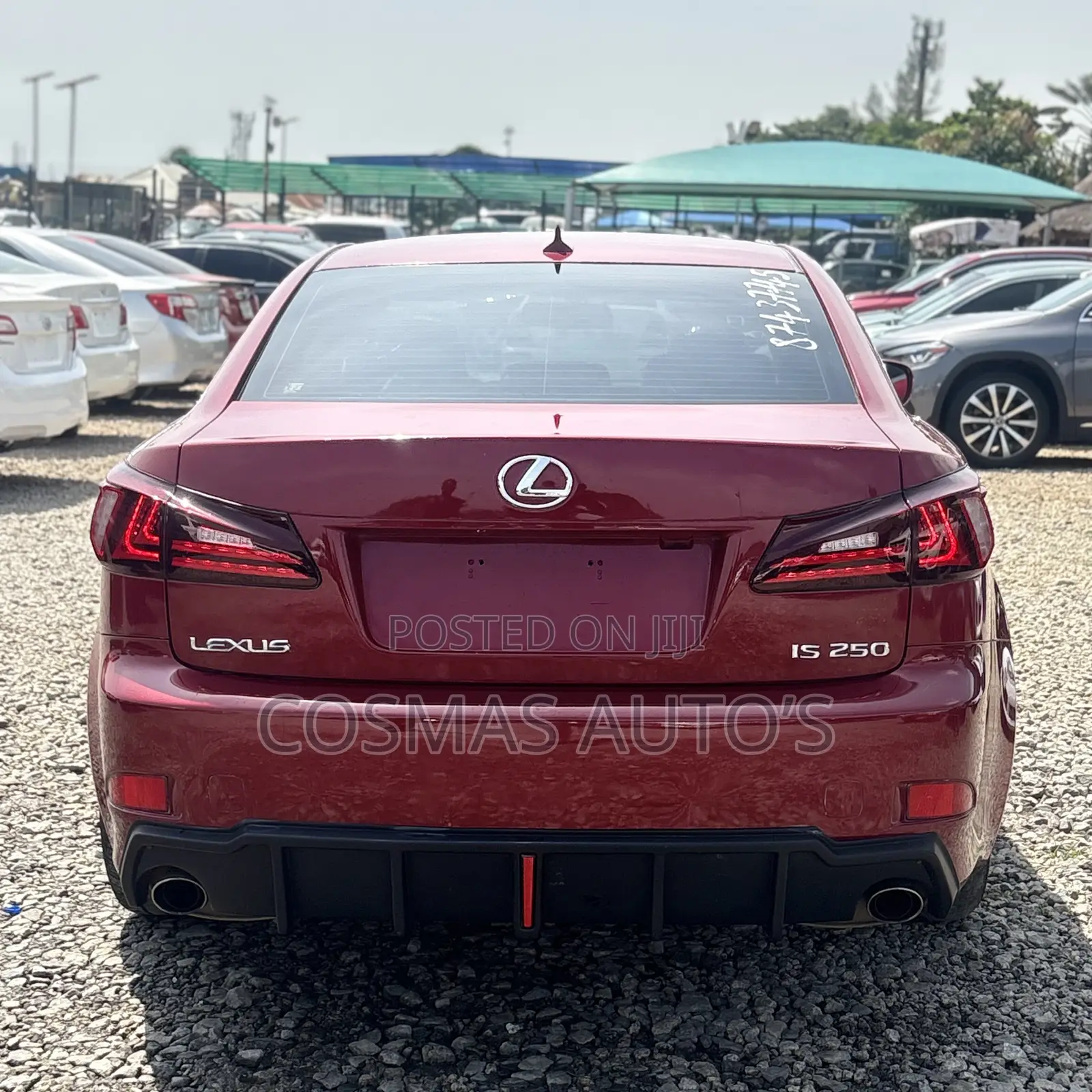 Lexus IS 250 2008 Red