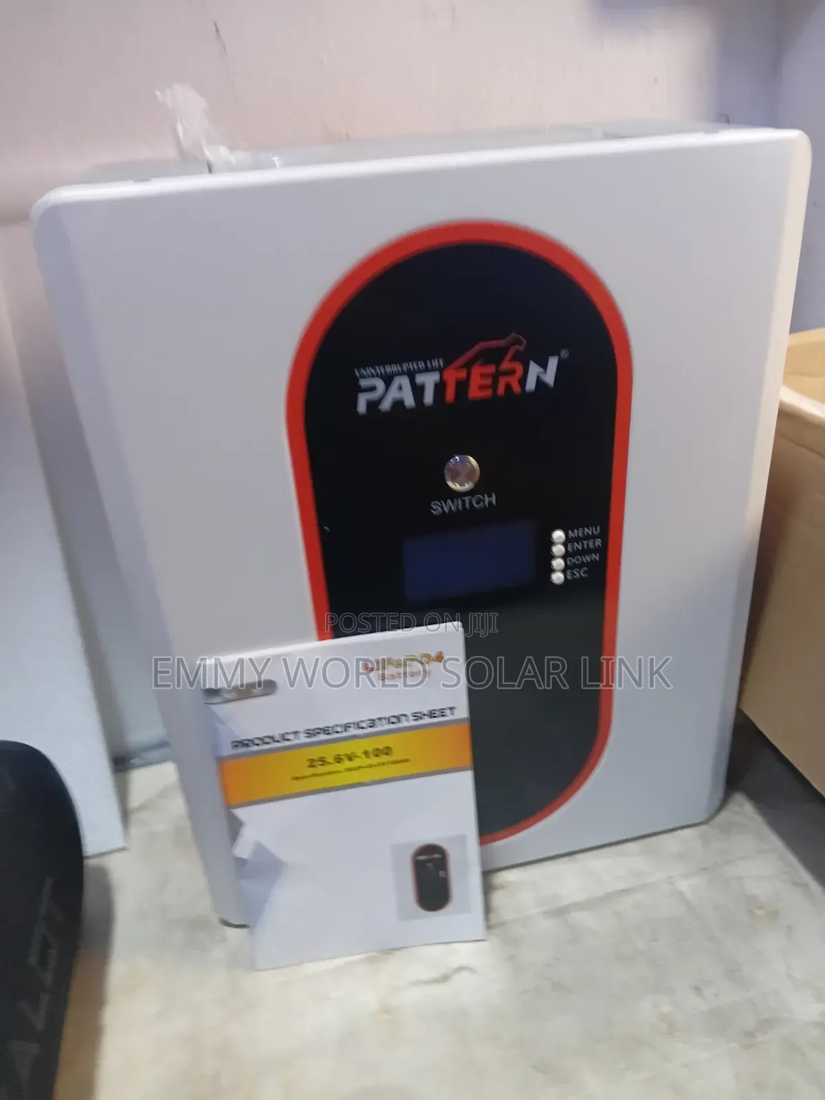 2.5kwh Pattern Battery 24v