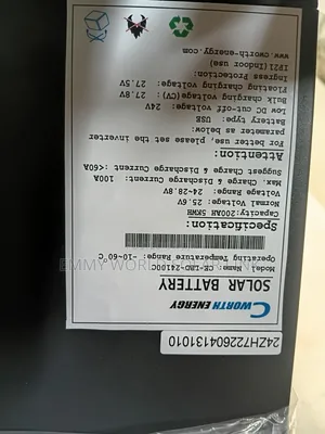 5kwh Lithium Battery 24v C Worth