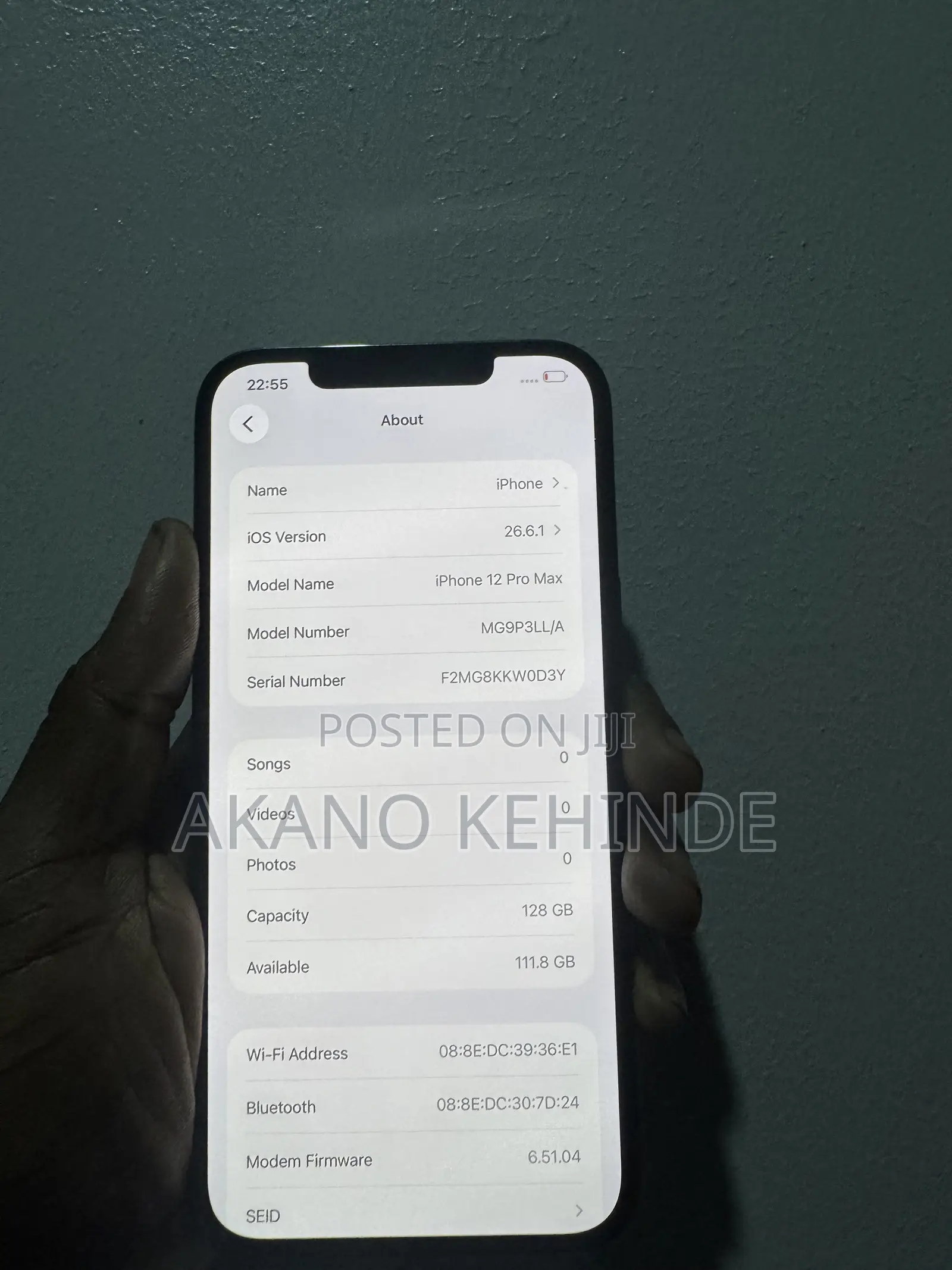 Apple iPhone 12 Pro Max 128 GB Black