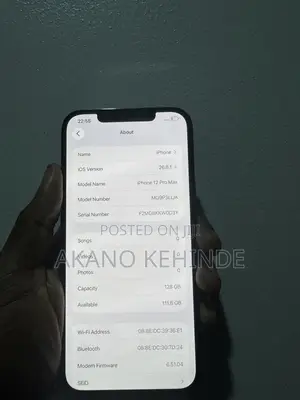 Apple iPhone 12 Pro Max 128 GB Black