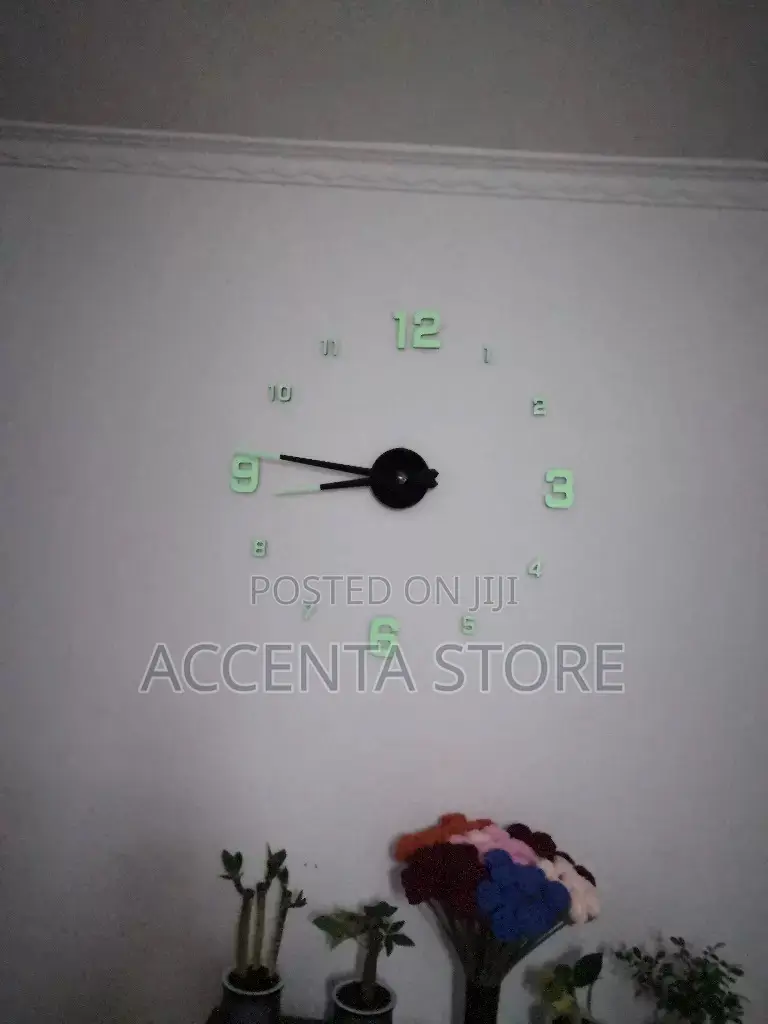 DIY Wall Sticker Clock