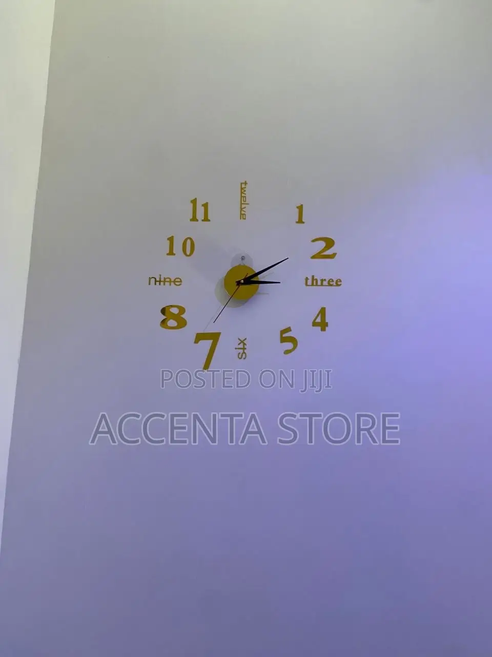 DIY Wall Sticker Clock