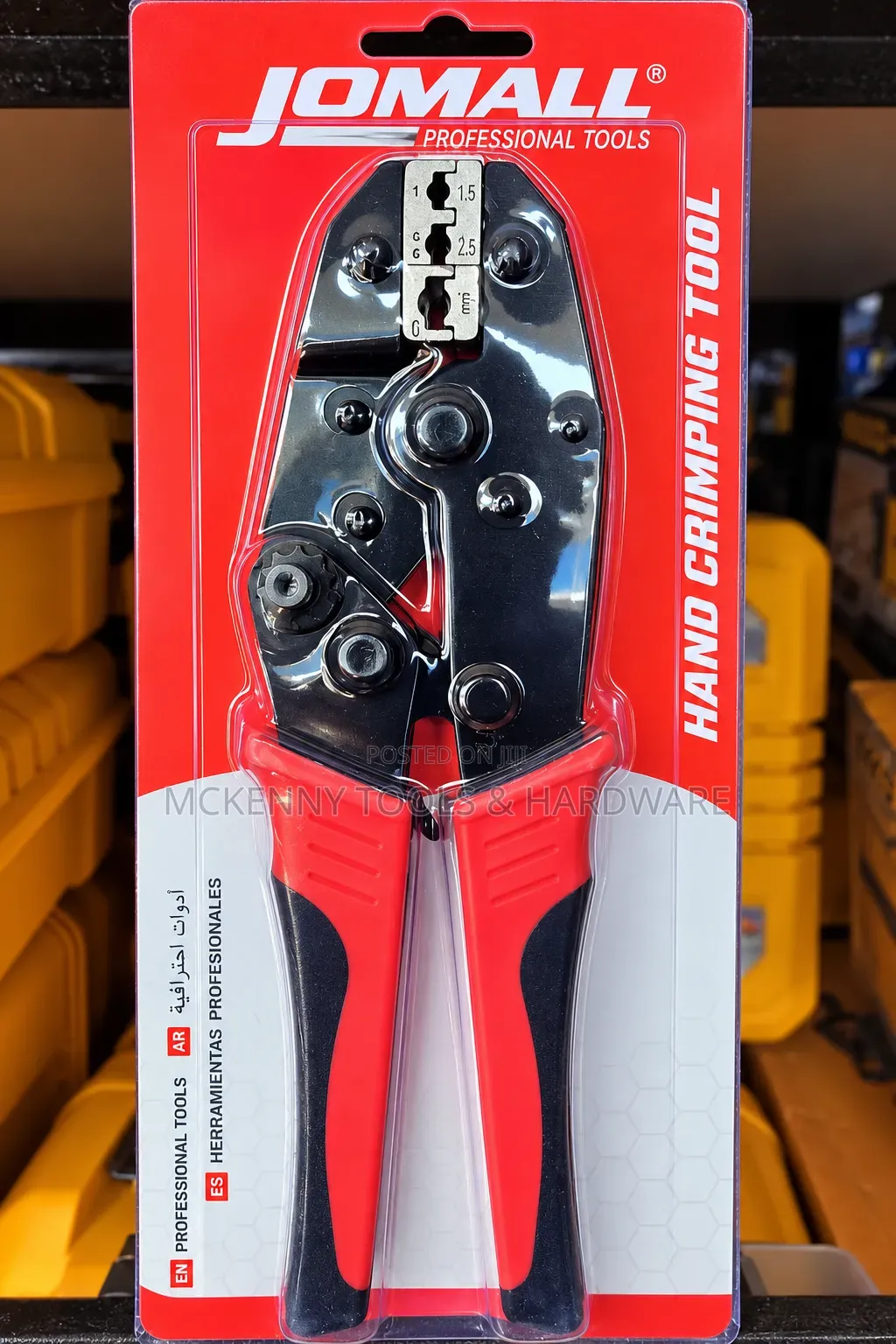 Professional Hand Crimping Tool – Heavy Duty Wire Crimper