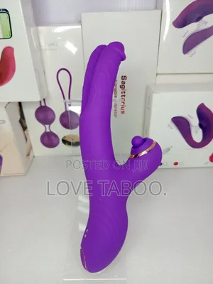 Double Head Rabbit Dildo Vibrator